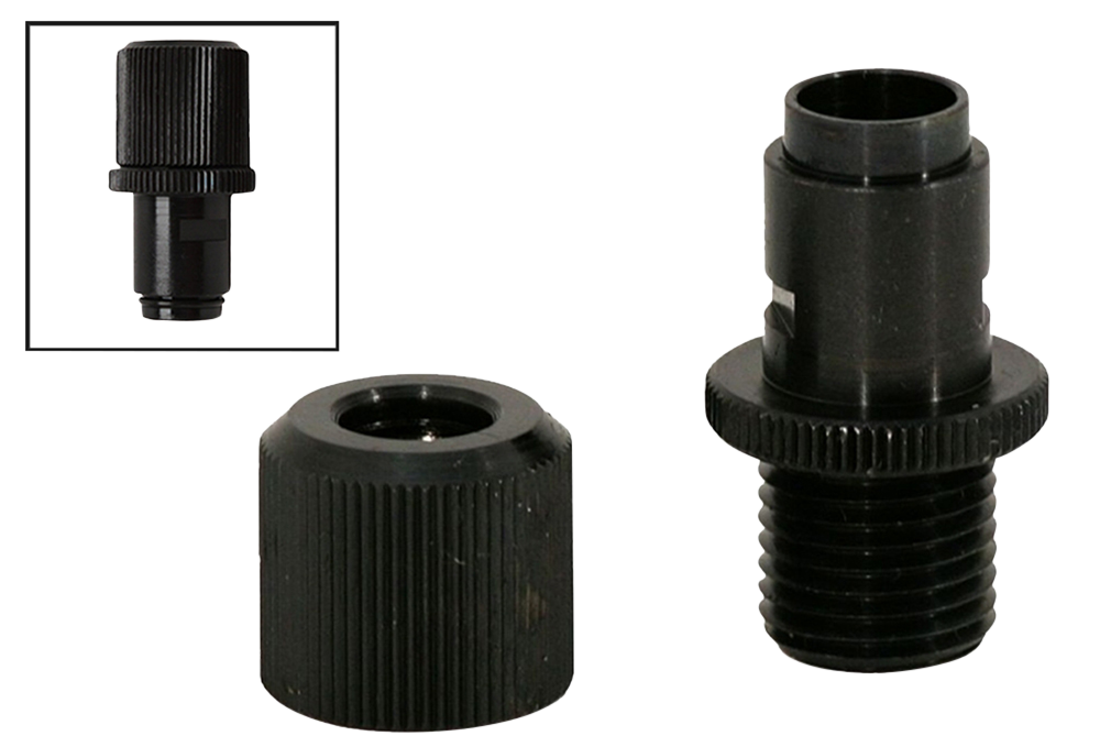Walther Arms 512105 Threaded Barrel AdapterWalther P22 Black Nitride Stainless Steel 1/2"-28 tpi Handgun