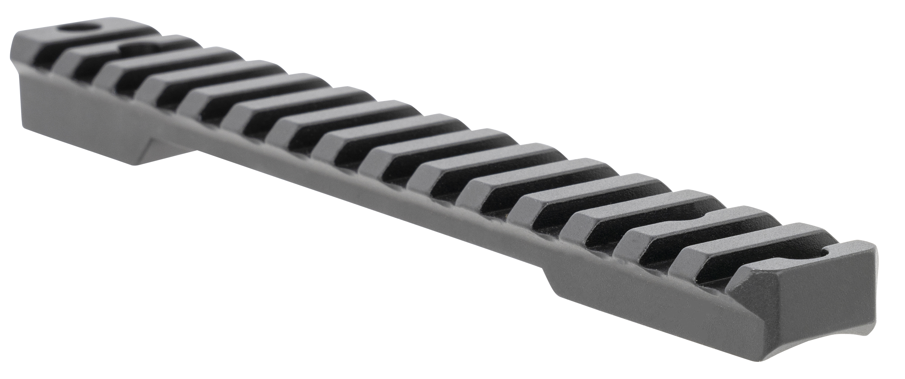 Talley PLM258779 1913 Picatinny RailFierce Rival Rifle Long Action 6.28" Long 20 MOA Black Anodized Aluminum