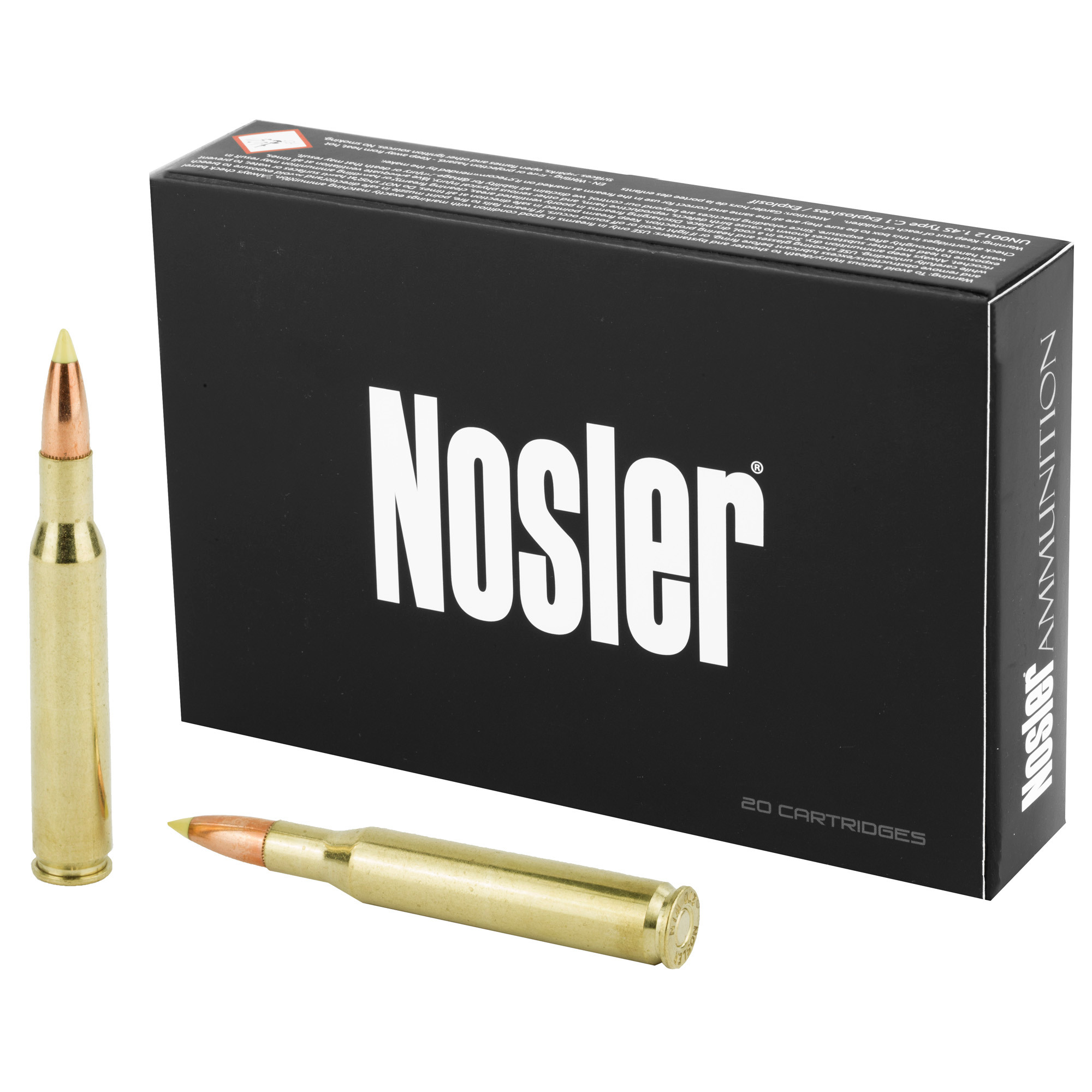 Nosler BT Ammunition 270 Winchester 140 Grain Ballistic Tip 20RD