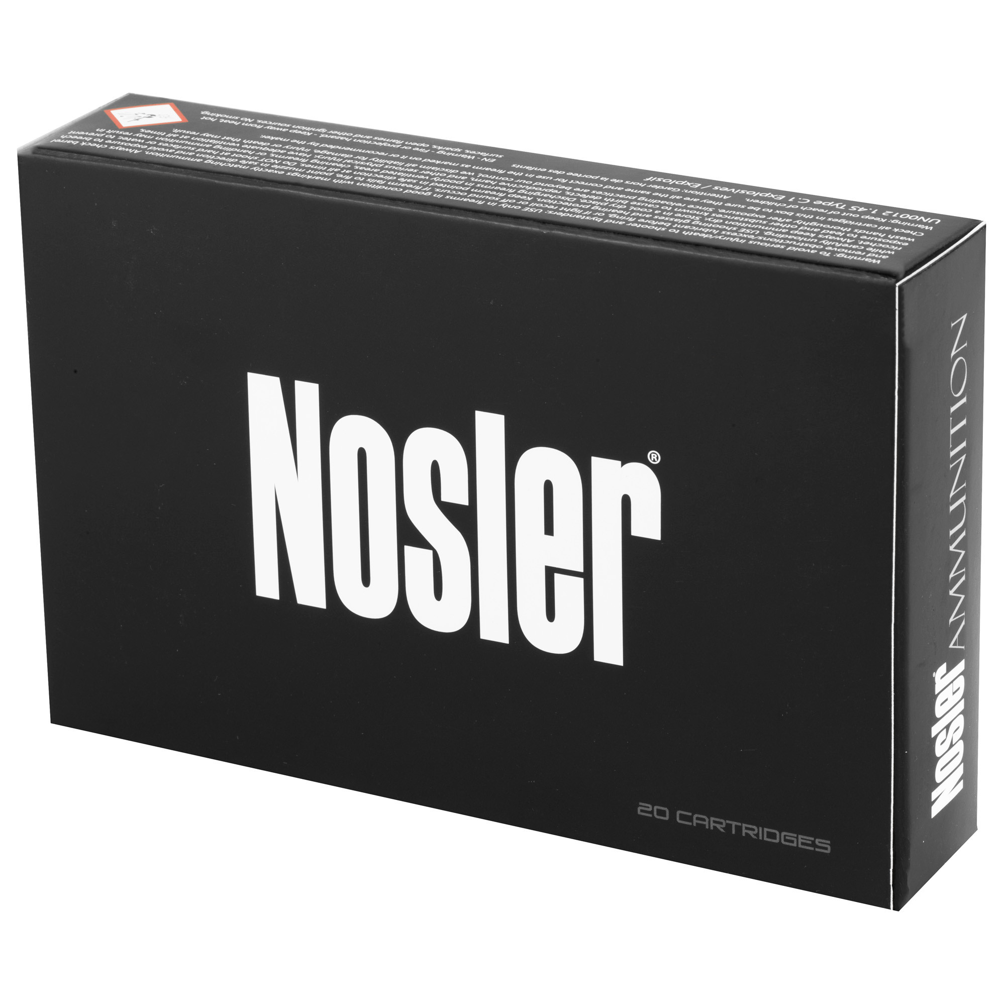 Nosler BT Ammunition 270 Winchester 140 Grain Ballistic Tip 20RD