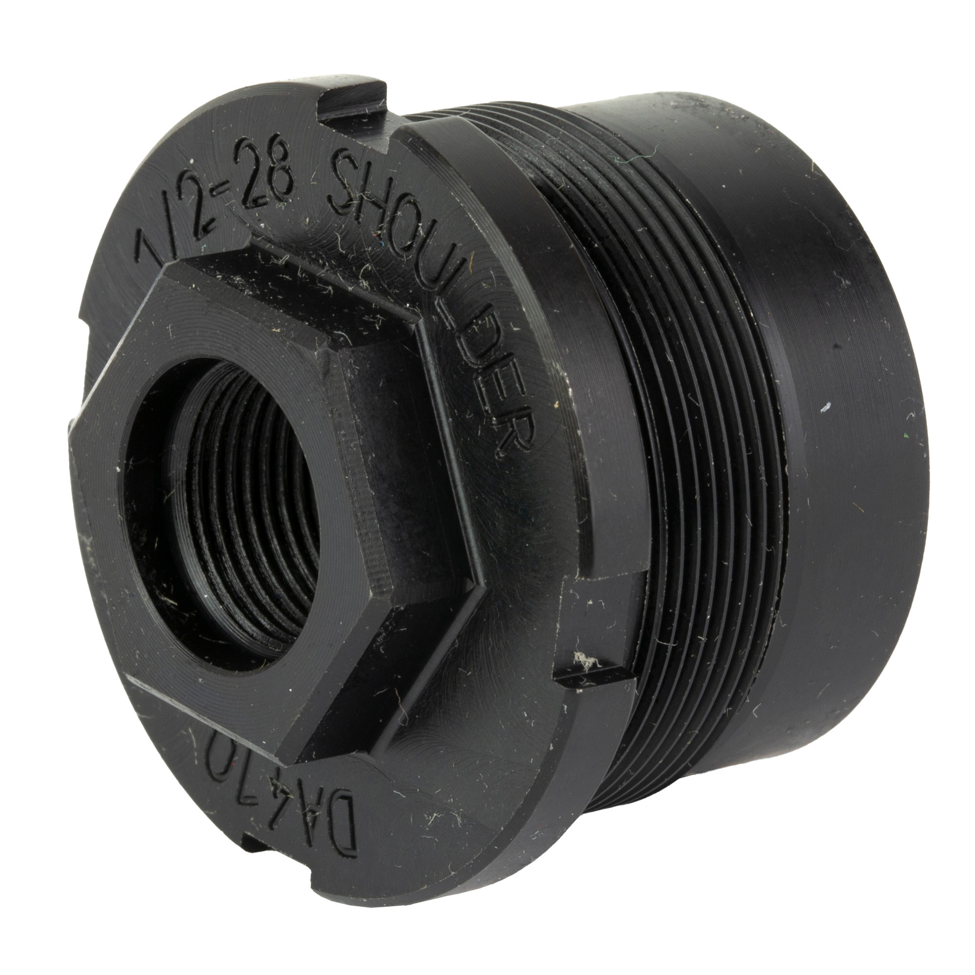 Dead Air DA410 Ghost Fixed Mount Black Cerakote 1/2"-28 tpi