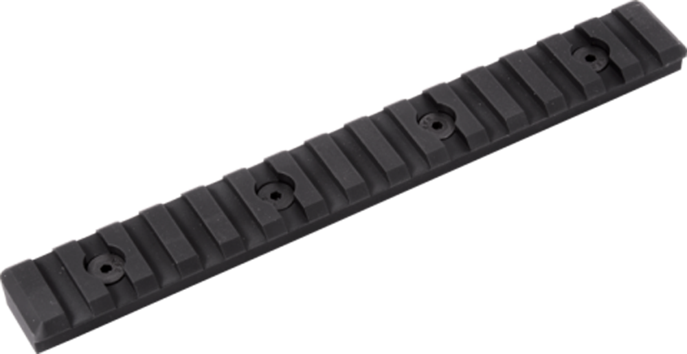 Timber Creek Outdoors M15SPRBL M-Lok Picatinny RailAR-Platform 15-Slot Black Hardcoat Anodized