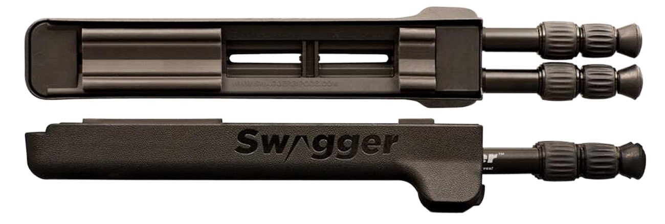 Swagger Hunter29 Bipod Sling Swivel Stud Mount 6.75" to 29" Black
