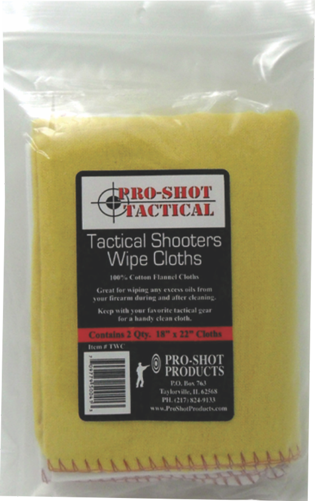Pro-shot Shooters Wipe Cloth - 2 Per