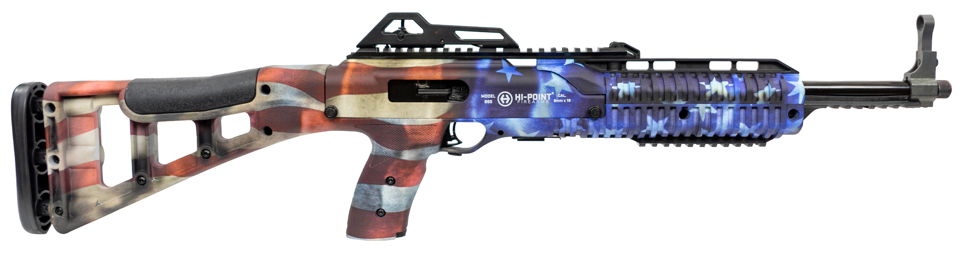 Hi-Point 9TS Carbine 9mm AR Rifle W/ 16.5" Barrel American Flag - 995TS FLG