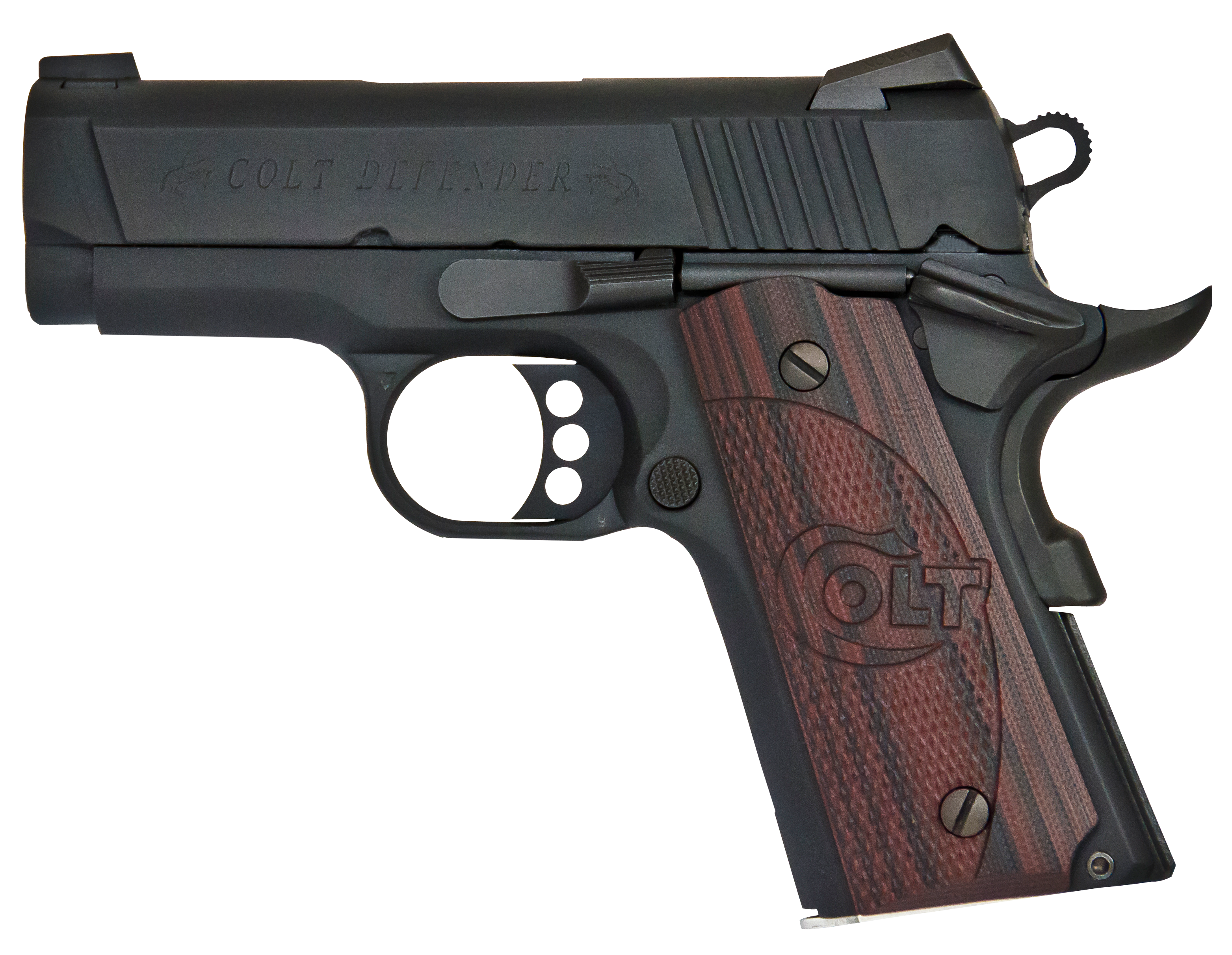 Colt Defender 9mm 8+1 rd Semi Auto Hammer Fired Pistol Blue - O7802XE