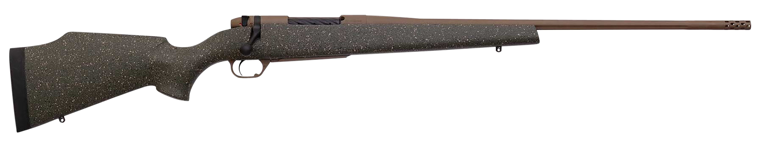 Weatherby Mark V Weathermark LT 6.5 Weatherby RPM RH Rifle FDE Speckle