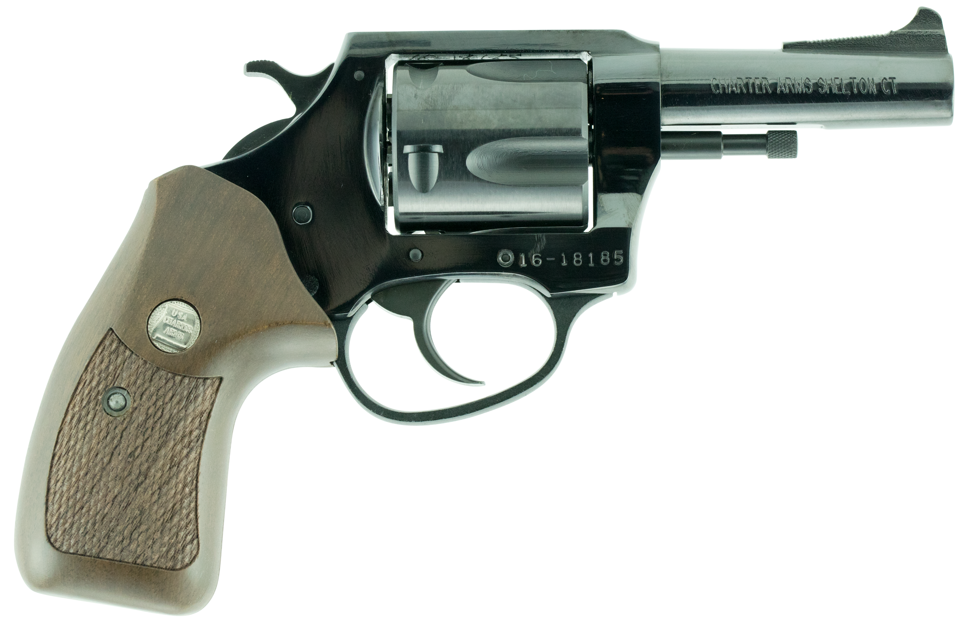Charter Arms Bulldog Large .44 Spl Revolver Blue - 34431