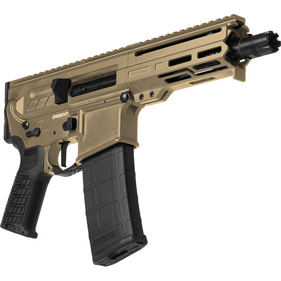 CMMG Dissent MK4 .300 AAC Blackout 6.50" 30rds Coyote Tan Cerakote