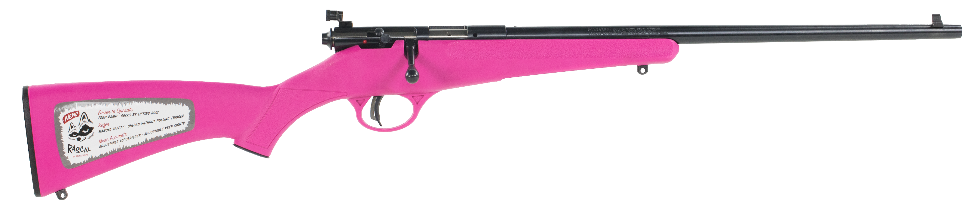 Savage Rascal .22 LR Rifle Pink - 13780