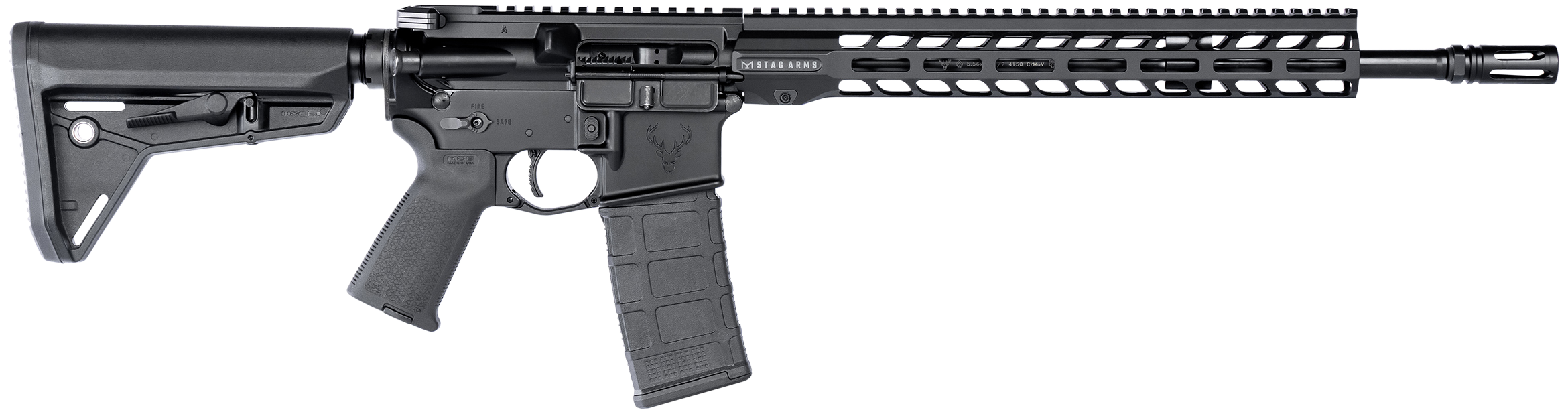 Stag Arms .223 Remington AR Rifle W/ 16" Barrel Black - STAG15000142