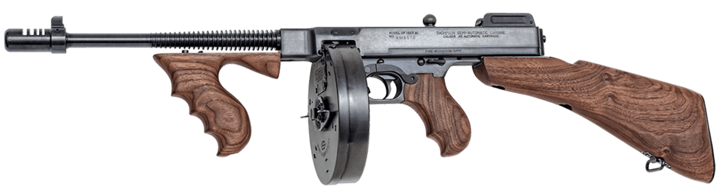 Thompson 1927A-1DLX Rifle 45 ACP 100rd Drum 16.5" - T1100D