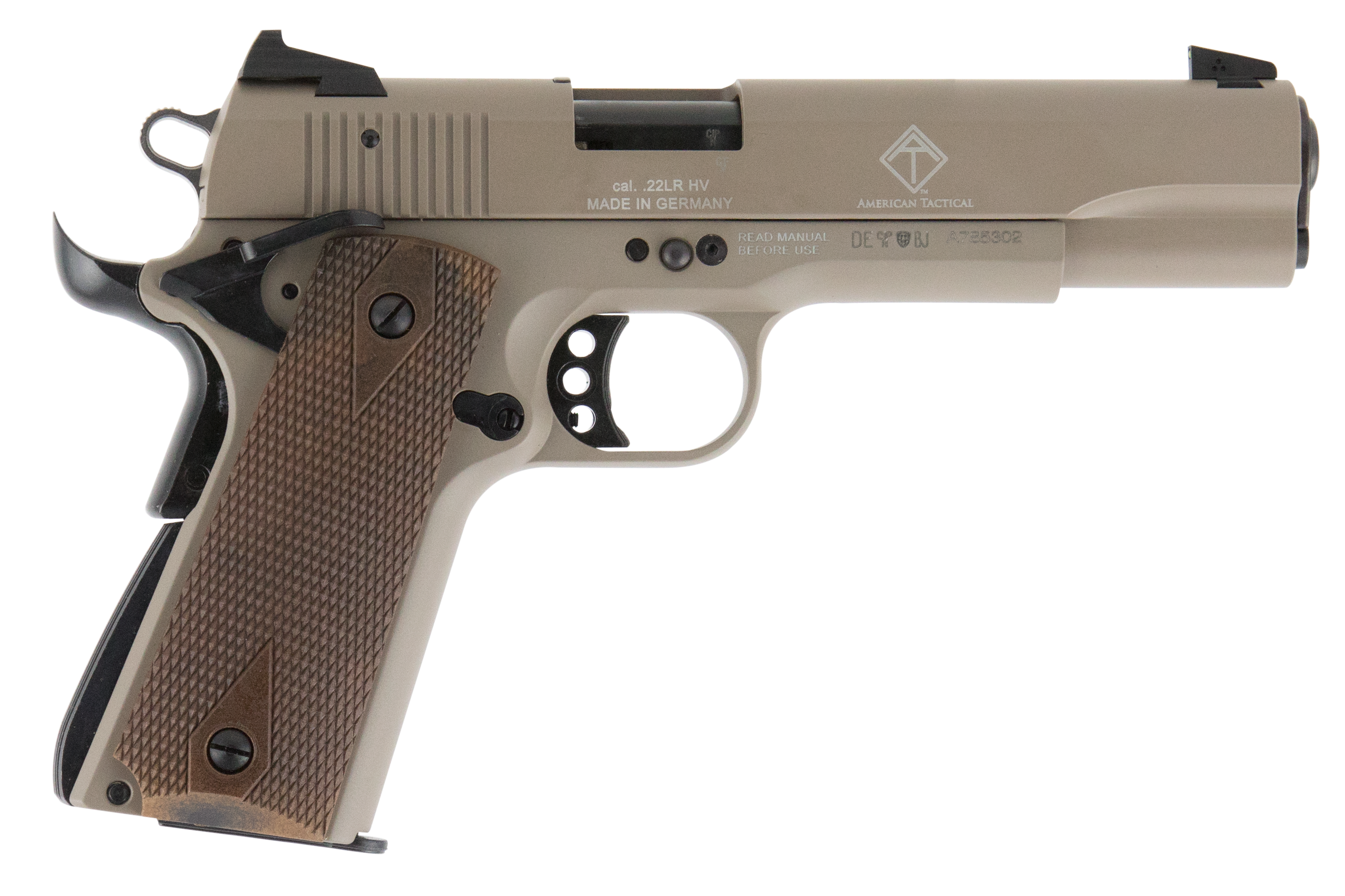 ATI GSG M1911 22LR Pistol Tan - GERG2210M1911T