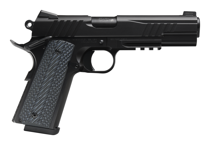 Savage 1911 Gov't Style w/ Rail .45ACP 5" 8rds Black Nitride - 67210