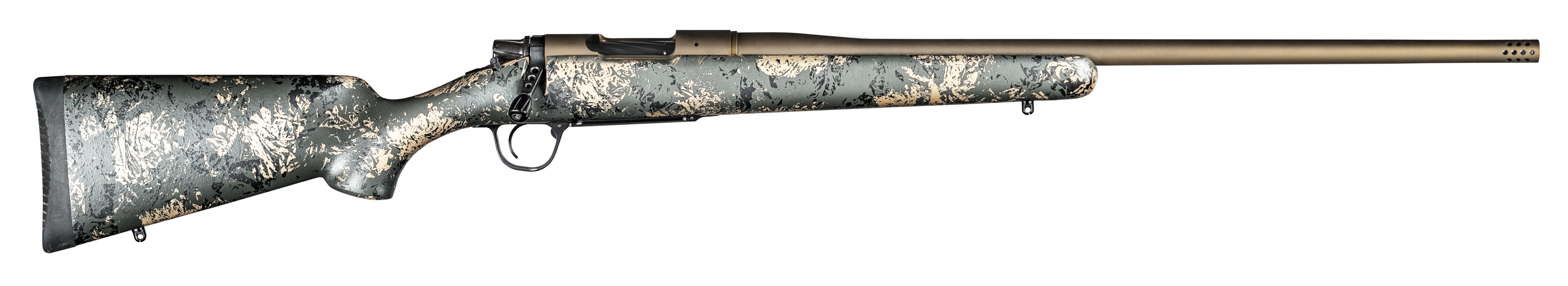 Christensen Arms Mesa FFT .308 Carbon w/ Green & Tan Accents 801-01083-00