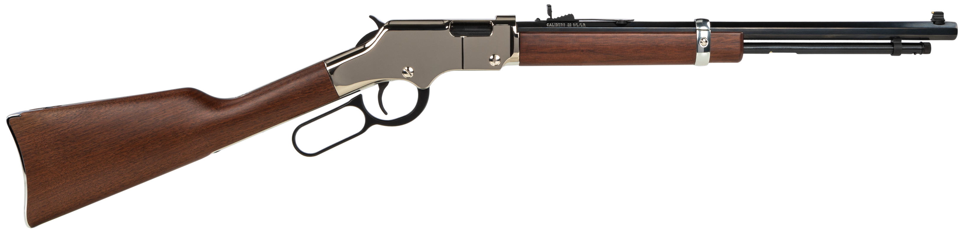 Henry Golden Boy Silver Youth .22 S/L/LR Lever Action Brown - H004SY