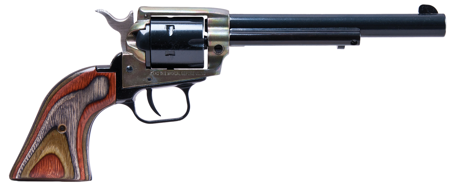 Heritage Mfg Rough Rider 4.75" .22lr/.22 Mag Small Bore Revolver C-Hardened