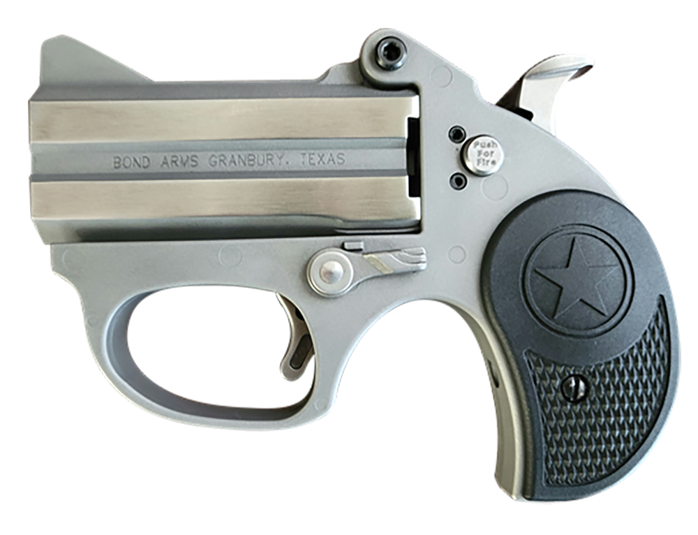 Bond Arms Stinger RS .38 Special/9mm/.380 ACP 3" 2rds Stainless - BASRS