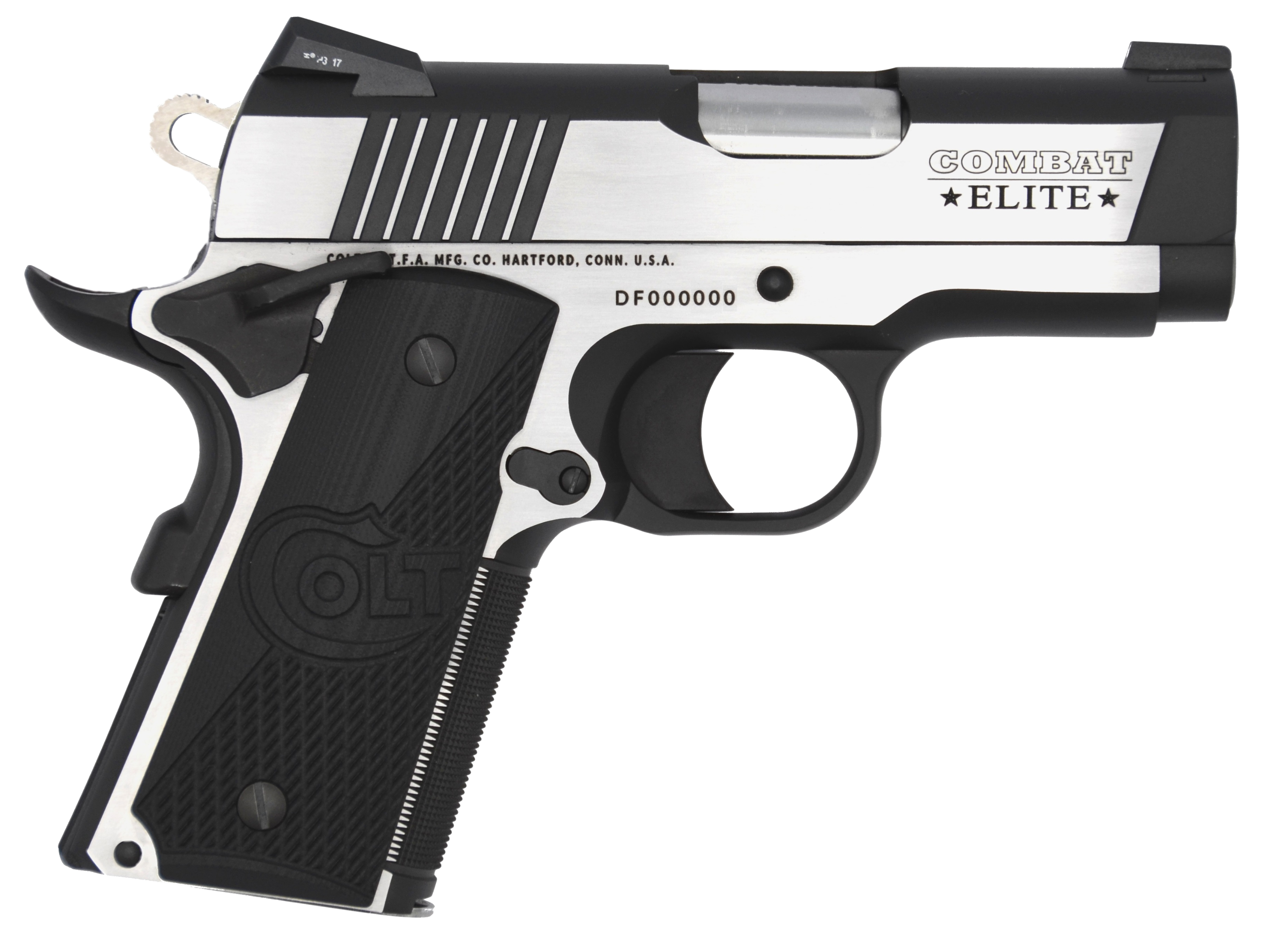 Colt Combat Elite Defender 9mm 8+1 rd Pistol 2-Tone Elite - O7082CE