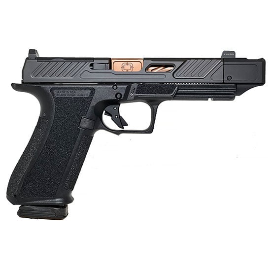 Shadow Systems DR920P Elite 5" 17rd 9mm Pistol Blk/Bronze - SS-4002