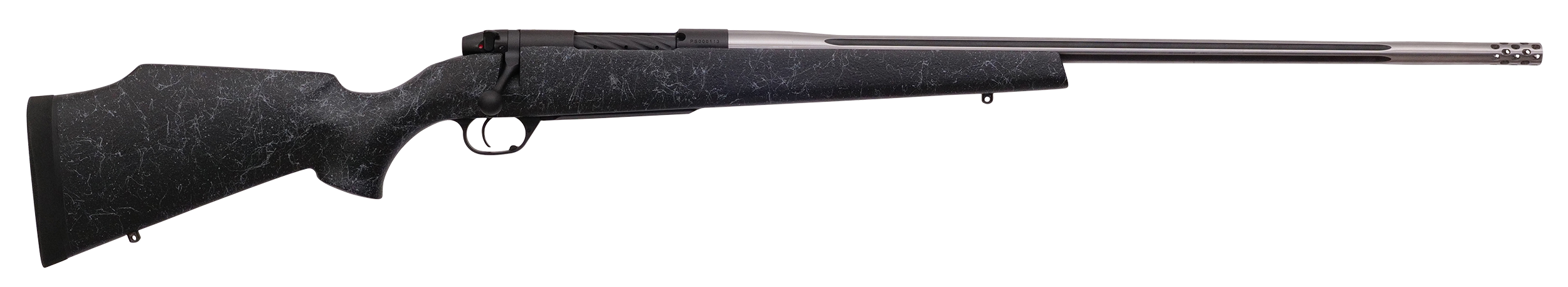 Weatherby Mark V Accumark .338 Lapua Mag RH Rifle Coated Black
