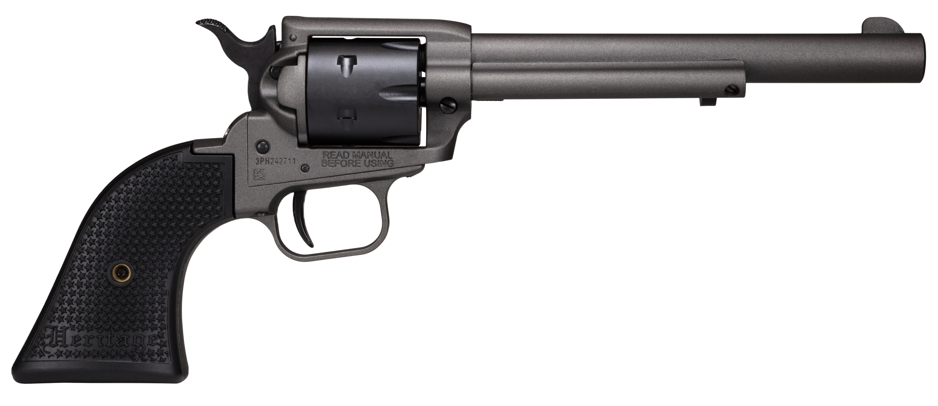 Heritage Mfg Rough Rider .22LR Revolver 6.50" 6rds Tungsten Gray