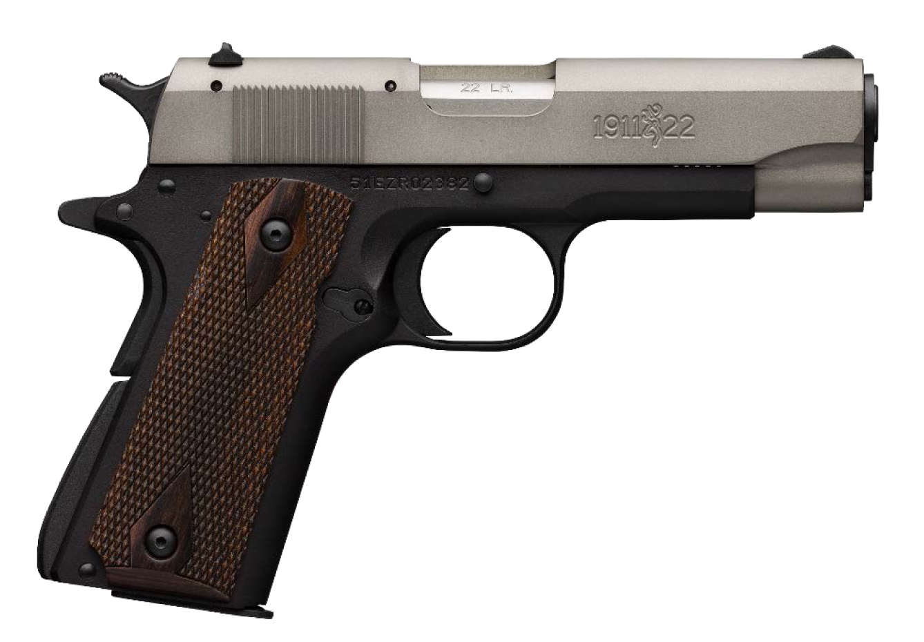 Browning 1911-22 Brn 051880490 1911 A1 Cm*ca* 22 3.63 10r St/wd