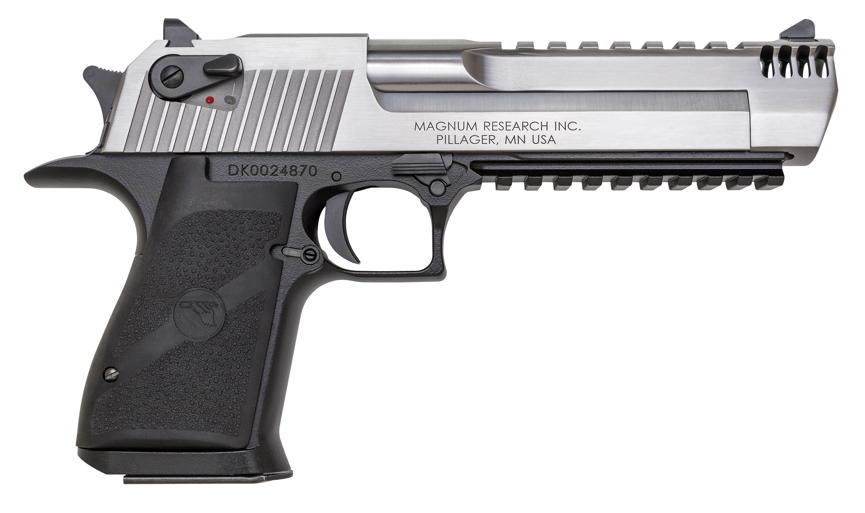 Magnum Research Desert Eagle Mark XIX .50AE Pistol Aluminum - DE50ASIMB