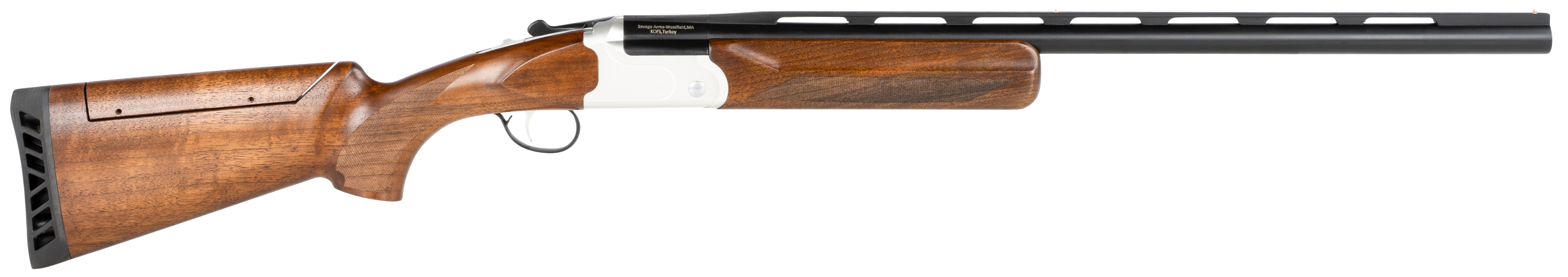 Savage Arms 555 Trap Compact 26" 12ga Shotgun 3" Break Open Oil Brown