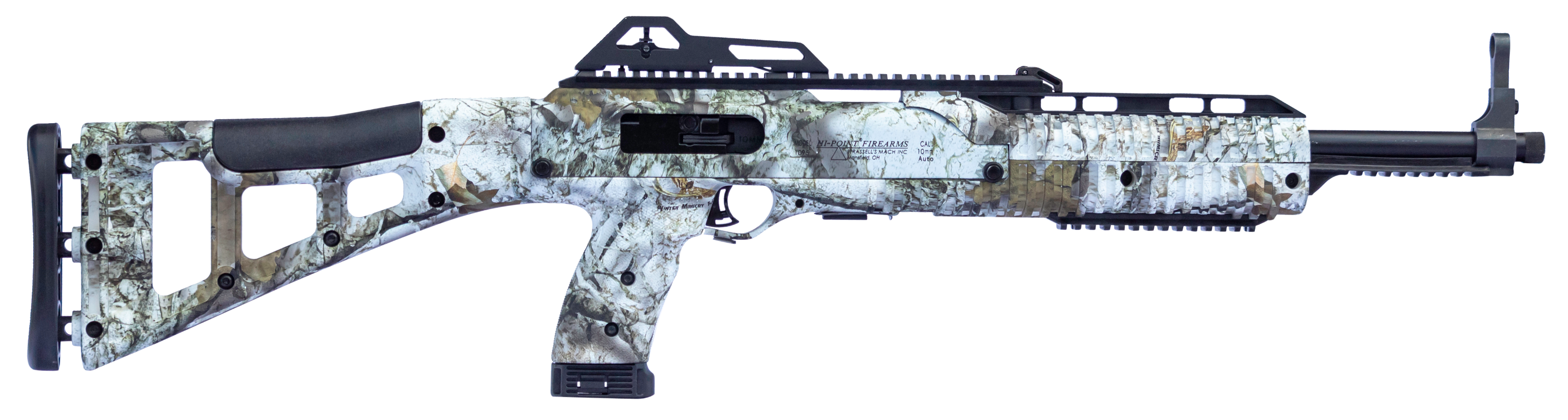 Hi-Point 1095TS 10mm Semi-Auto Carbine Mothwing Winter Mimicry Camo 1095TAMWM