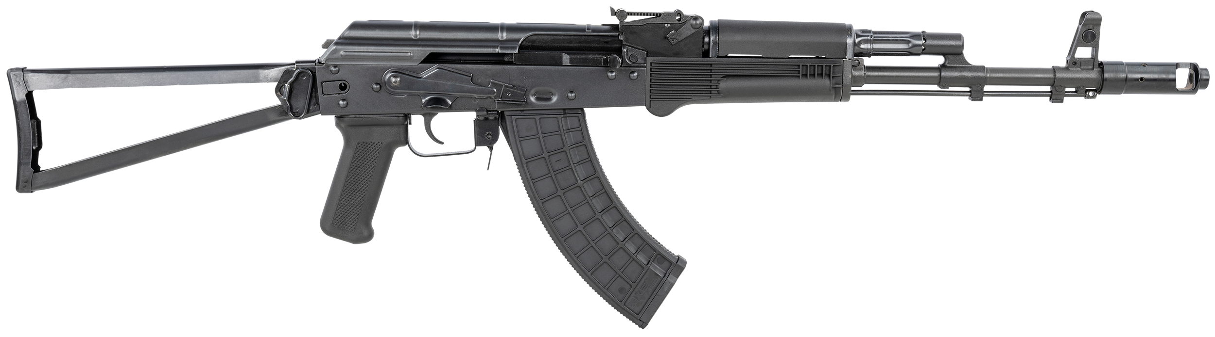 Riley Defense 7.62x39mm AK Rifle w/ 16" Barrel Side Folding Stock Black
