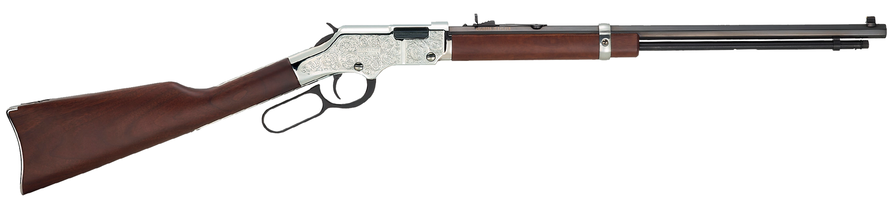 Henry The Silver Eagle .22 WMR Lever Action Brown - H004SEM
