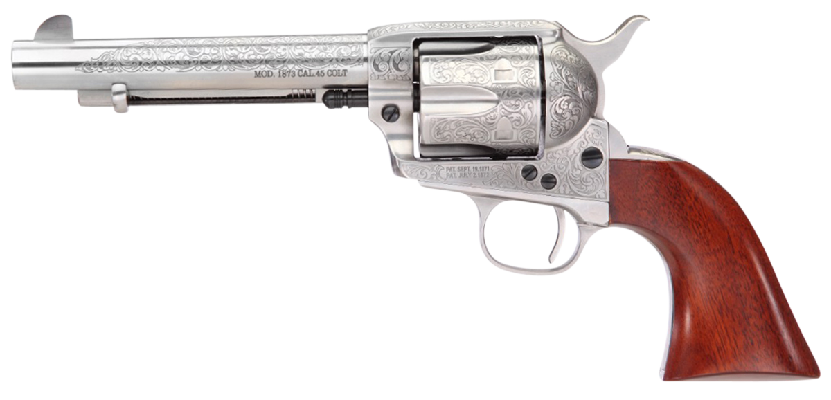 Taylors & Company 1873 Cattleman Engraved 5.5" .357 Mag Revolver