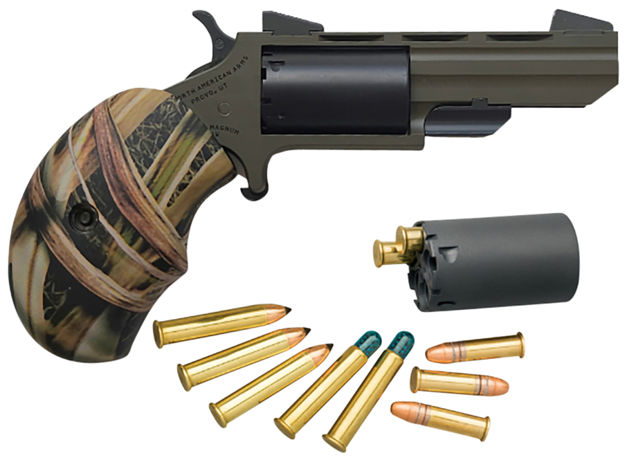 NORTH AMERICAN ARMS Huntsman Naatghc Huntsman W/conv 22m/lr 2" Odg/cam
