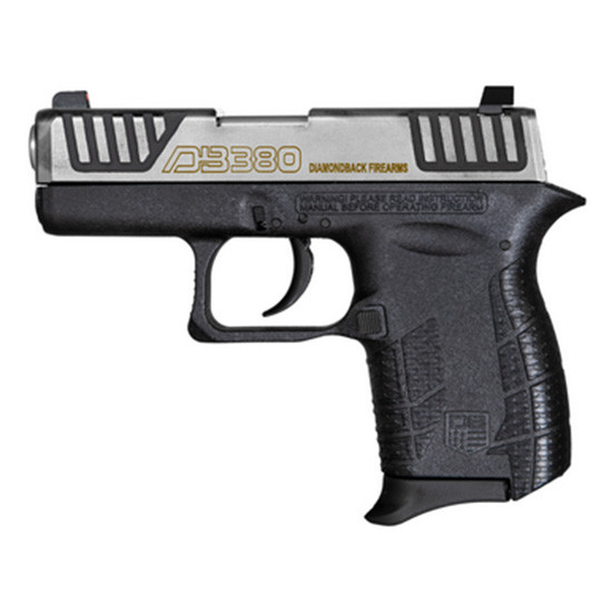 Diamondback Firearms Gen 4 .380 ACP 2" 6+1rds Black - DB0100E032