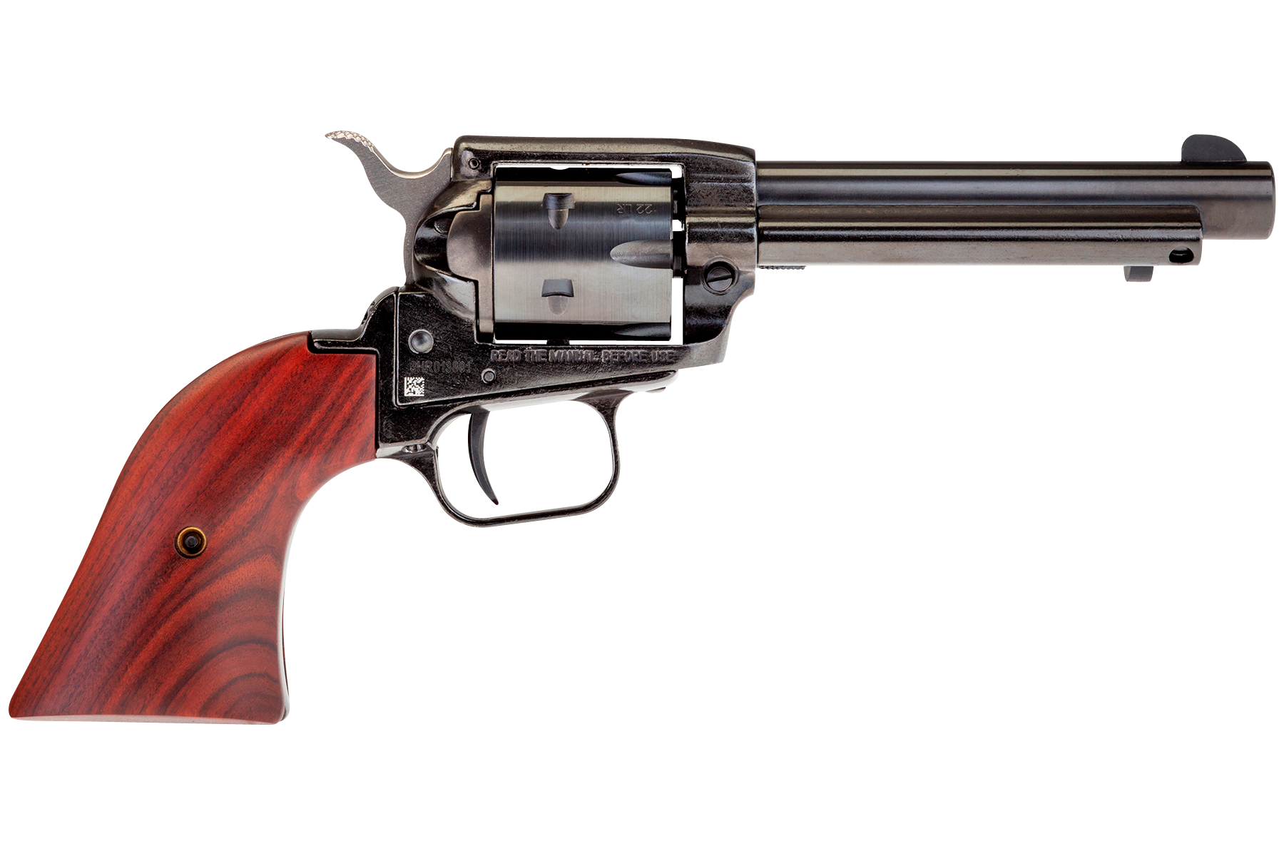 Heritage Mfg Rough Rider 4.75" .22lr/.22 Mag Small Bore Revolver Blue
