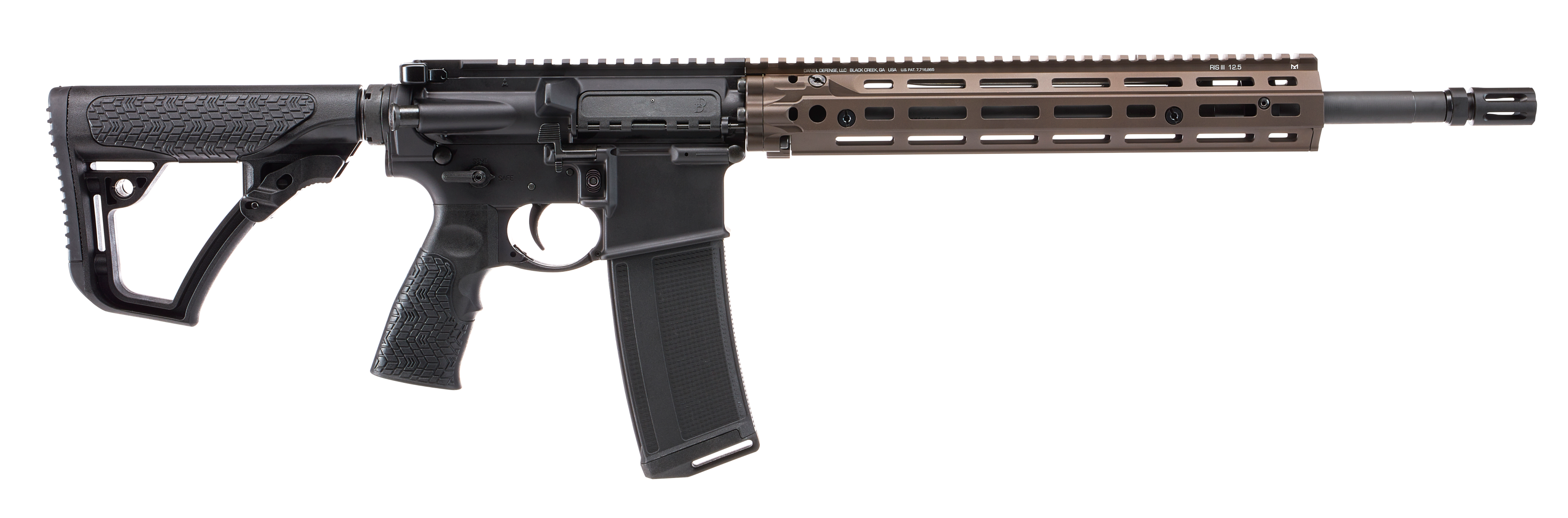 Daniel Defense DD4 RIII 5.56x45mm NATO AR-15 Rifle 16" Black