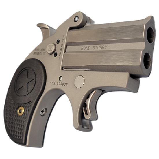 Bond Arms Stubby .380 ACP Derringer Handguns 2.2" Barrel Silver