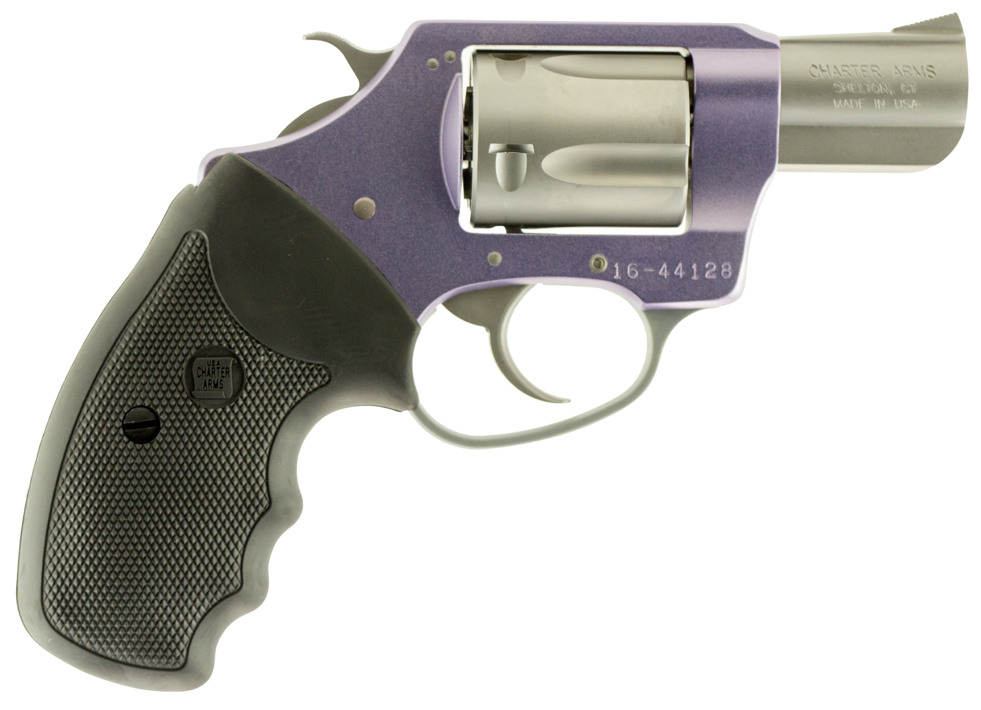 Charter Arms Undercover Lite Lavender Lady Small .38 Spl Revolver 2-Tone