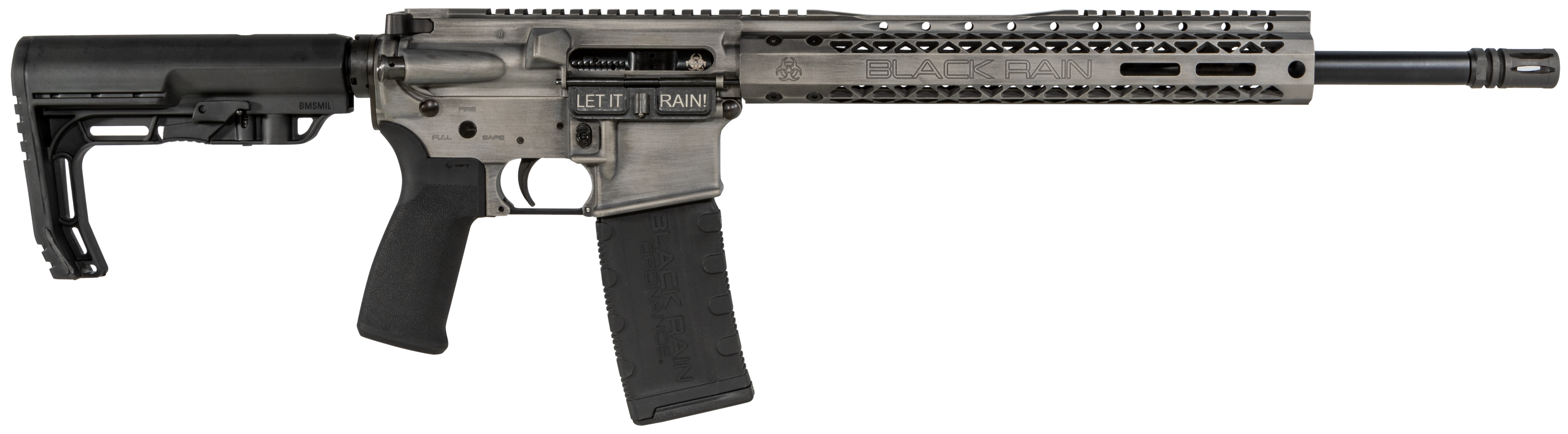 Rain Ordnance Fusion Series .223 Rem/5.56 AR-15 Titanium Battleworn
