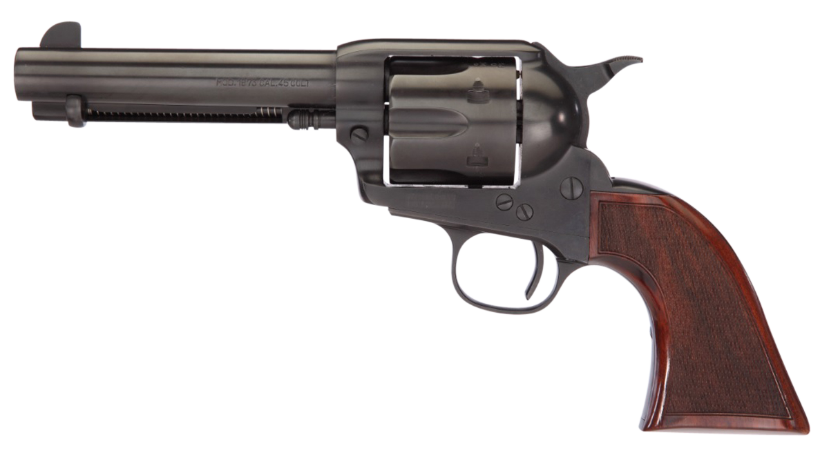 Taylors & Co Runnin' Iron Taylor Tuned 4.75" .45 LC Revolver Rock Nitride