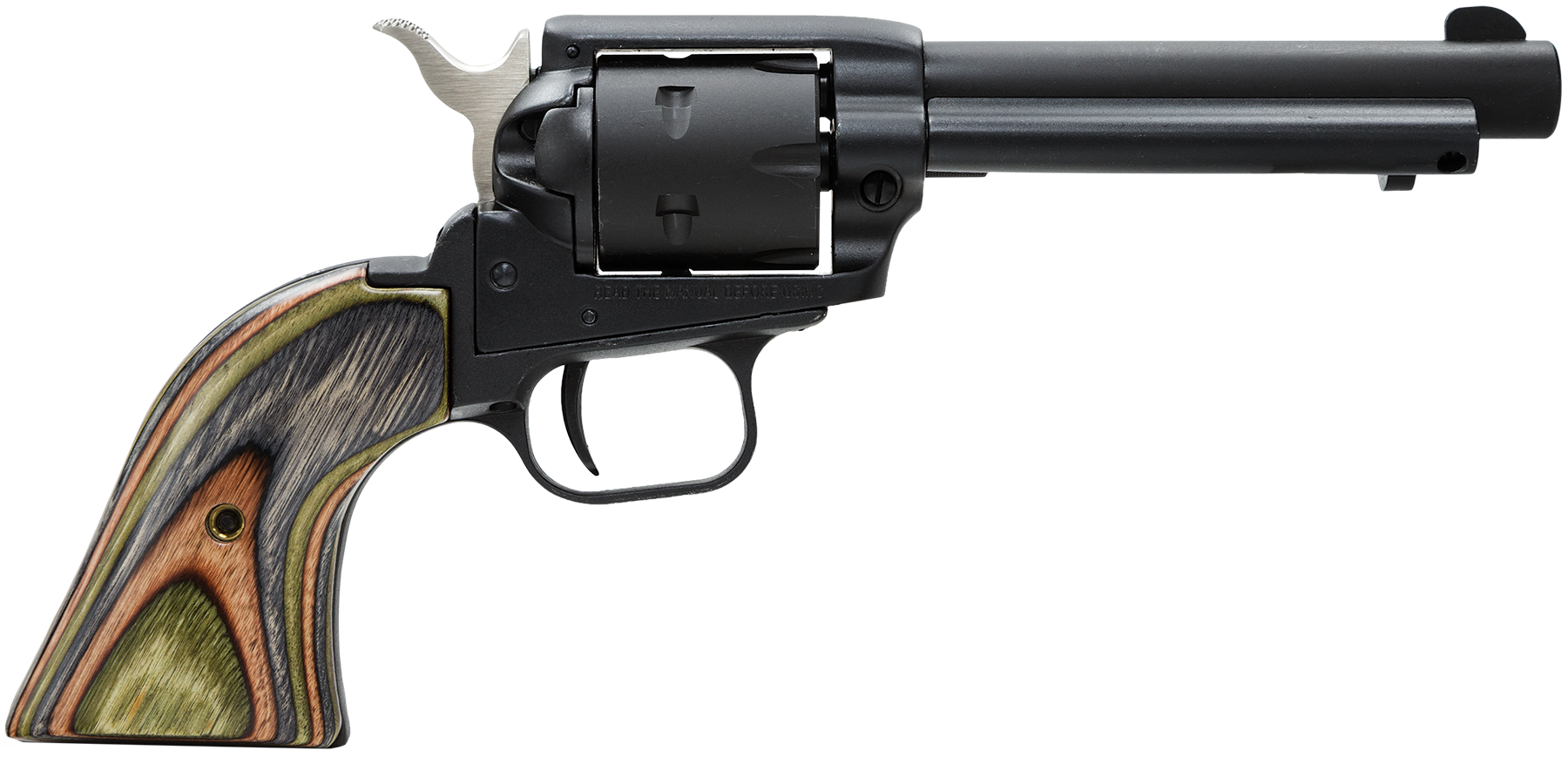 Heritage Mfg Rough Rider 4.75" .22lr/.22 Mag Small Bore Revolver Satin