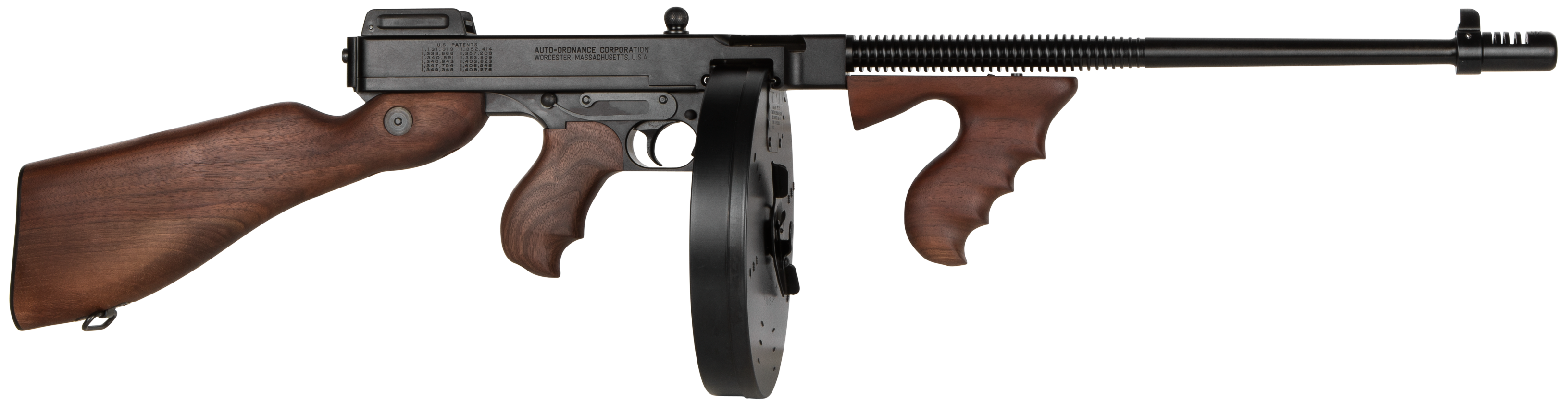 Auto Ordnance 1927A-1C Deluxe .45 ACP Semi-Auto Carbine Brown - T5100D