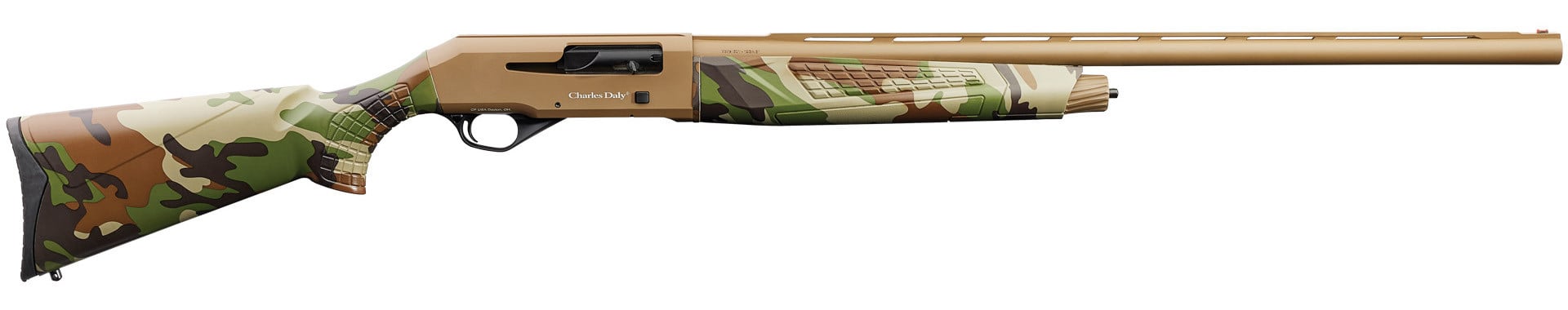 Charles Daly 601 12Ga 28 Woodlands Camo Mc3 5Rd