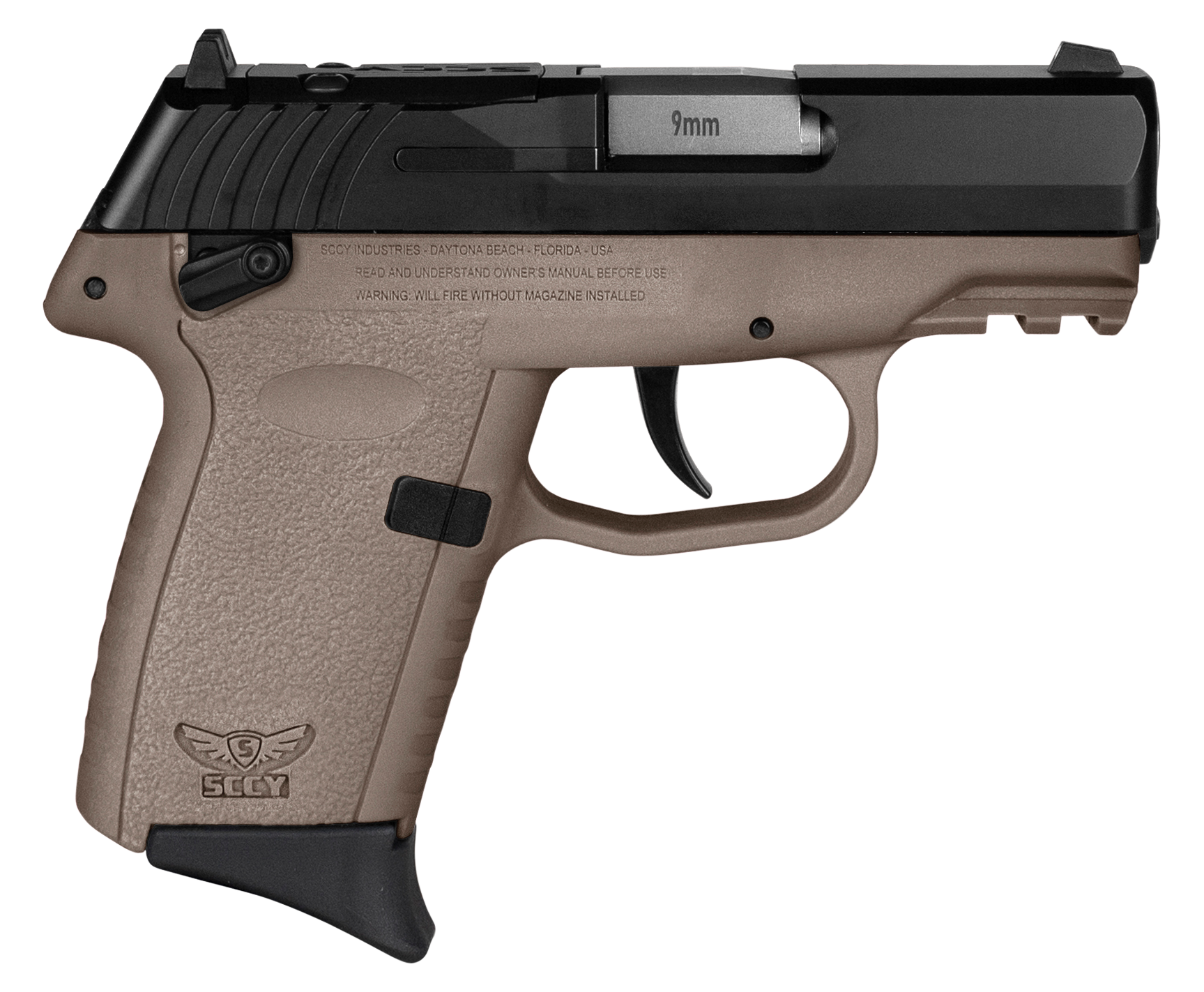 SCCY CPX-1 Gen3 9mm Pistol 3.1" 10rd Black - SCCYCPX1CBBKRDRG3
