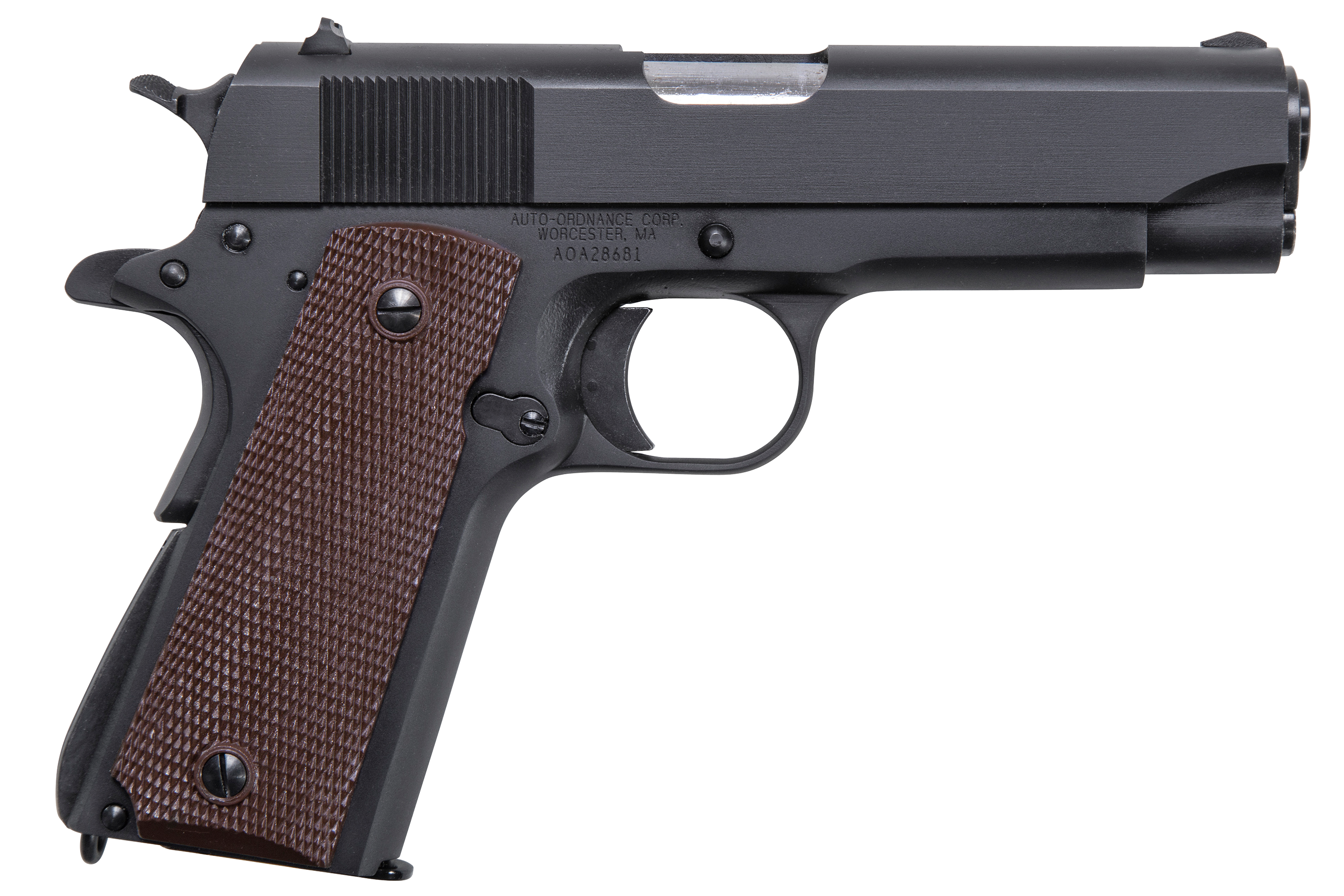 Auto Ordnance 1911 4.25" .45 ACP Pistol Blk - 1911BKOC