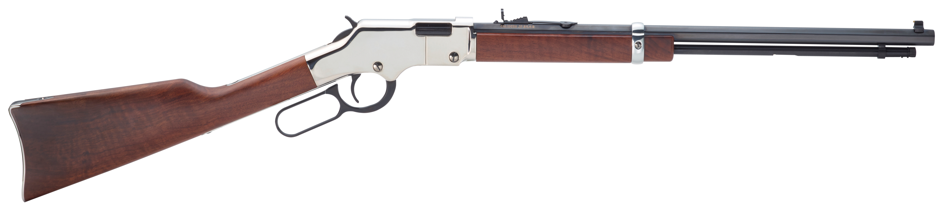 Henry Golden Boy Silver 22 WMR 12 rd Lever-Action - H004SM