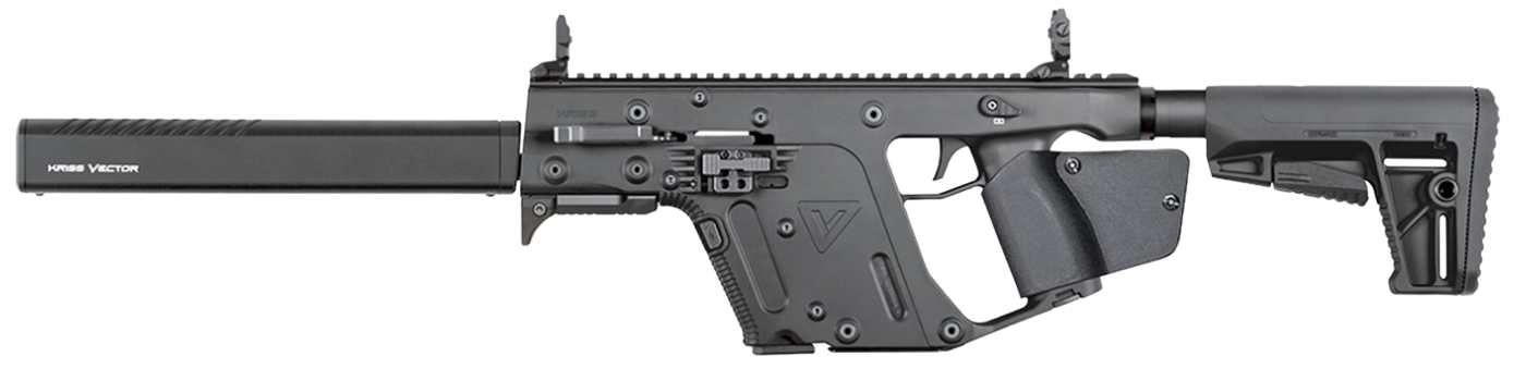 Kriss Vector Gen II CRB .45 ACP Semi-Auto Rifle Black - KV45-CBL22