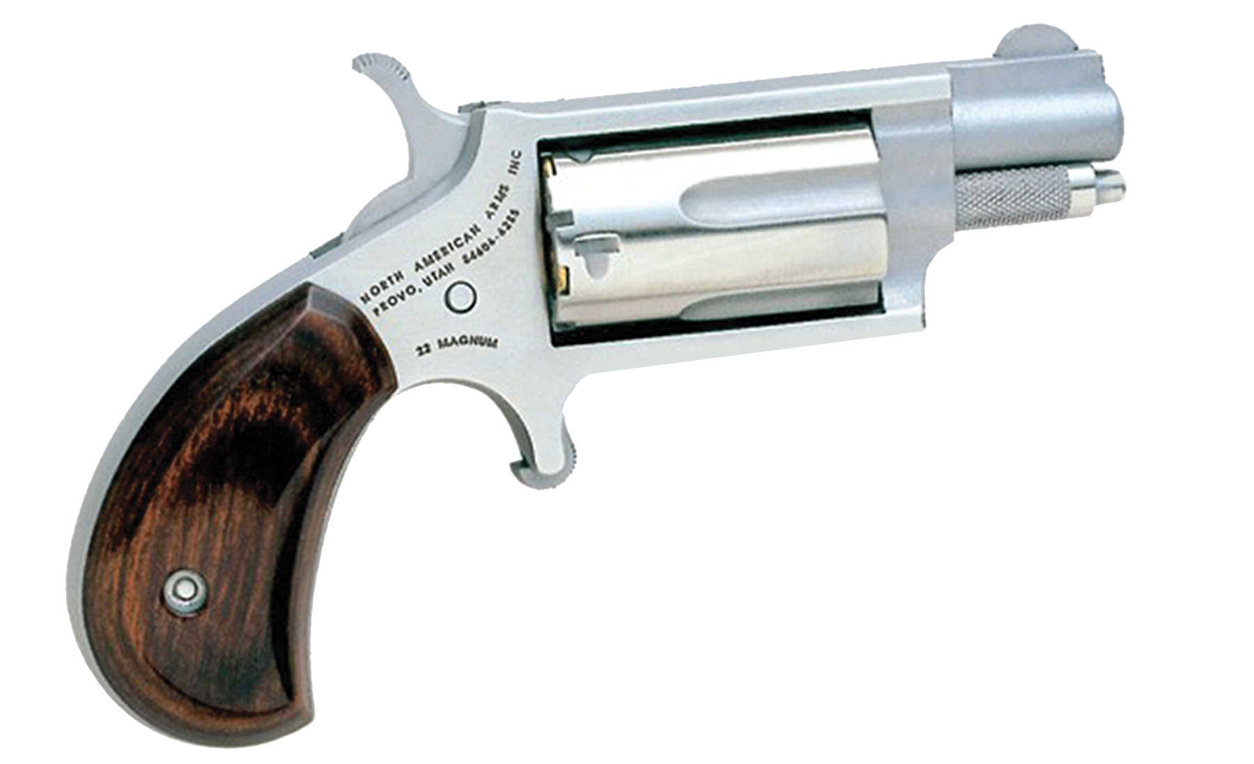 North American Arms 1.125" .22 LR Mini Revolver w/ .22 Mag Cylinder