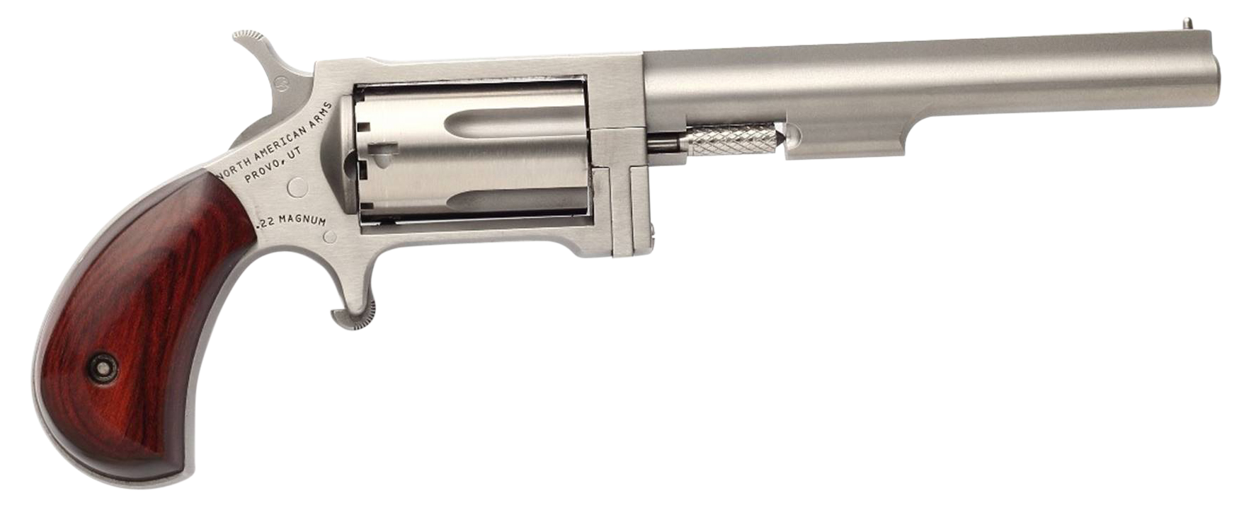 North American Arms Sidewinder Small 4" .22 Mag Revolver SS - NAA-SW-4